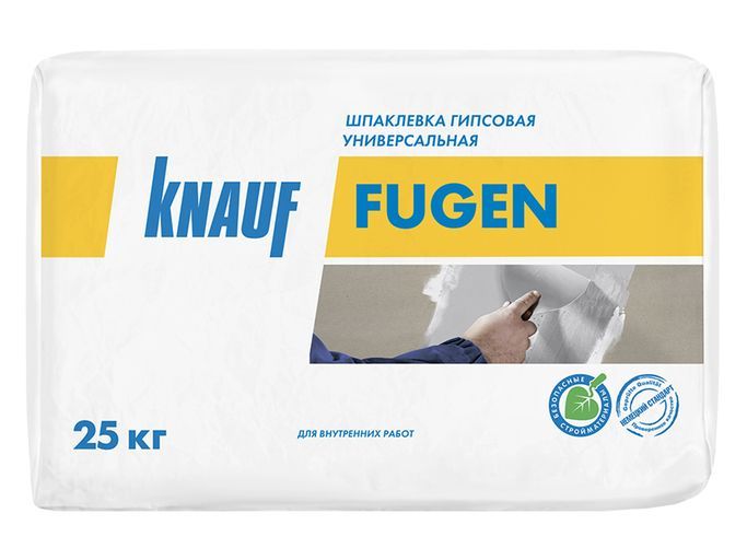 Шпаклевка гипсовая универсальная Knauf Фуген 25 кг