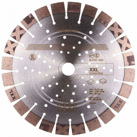 Диск алмазный Distar 5D Concret XXL 230х17х22,23 143-155-300-17 цена